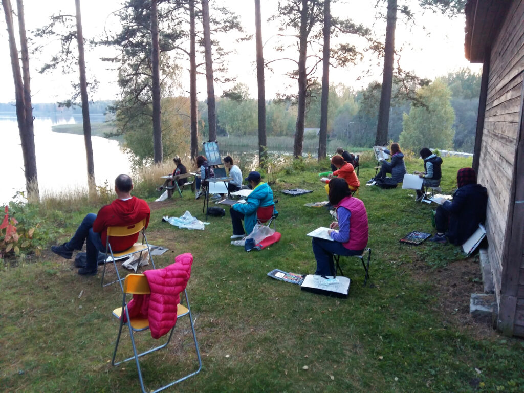 Выездные пленэры (4) Выездные пленэры (3)